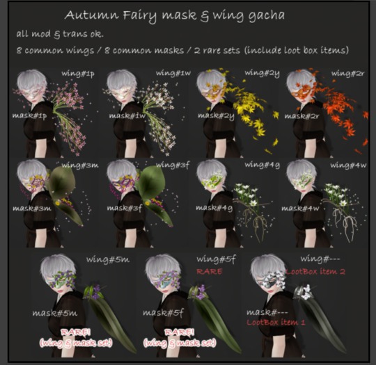 (box)*N*Autumn Fairy set #5-m(box) RARE