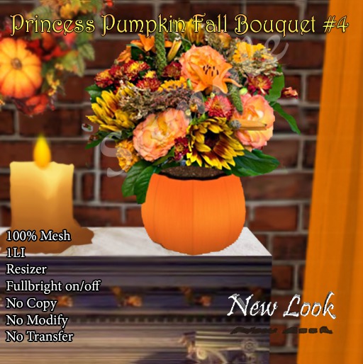 Princess Pumpkin Fall Bouquet #4