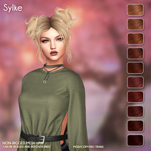 /Wasabi Pills/ Sylke Mesh Hair - Reds