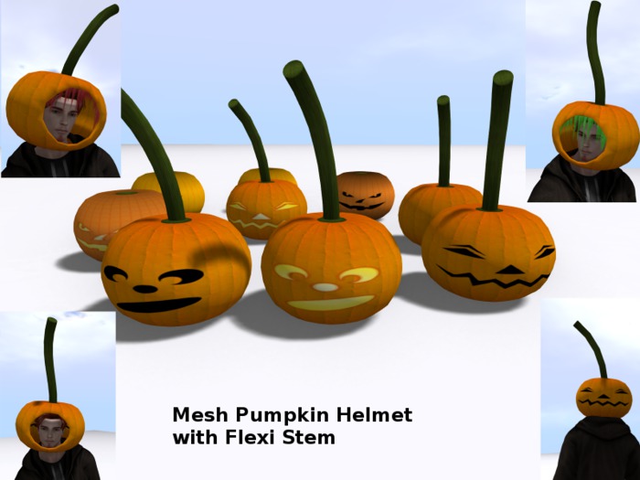 Pumpkin Helmet