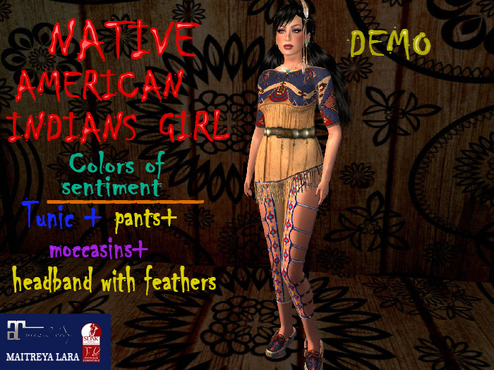 ~I.Z.~Native American Indians Girl /MAITREYA/SLINK/Demo