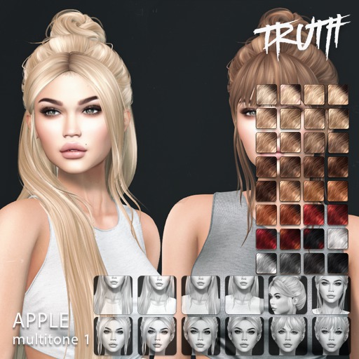 TRUTH Apple (Fitted Mesh Hair) - Multitone 1