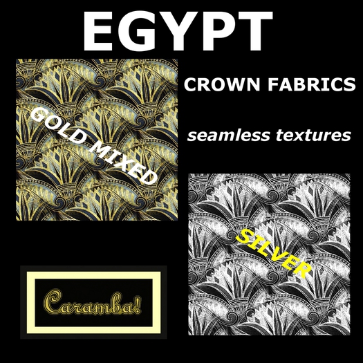 Egypt - crown fabrics textures