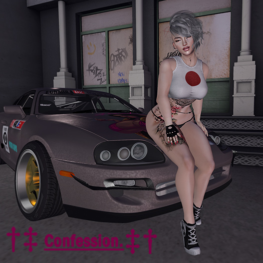 Car Pose Female 5