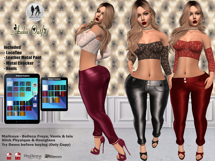 .:H.F ASUKA OUTFIT (HUD TEXTURE CHANGE)