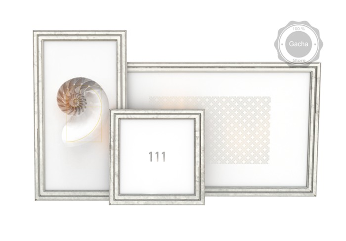 [ keke ] framed . white