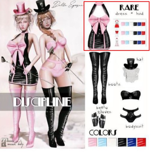 Belle Epoque { Discipline } Dress RARE