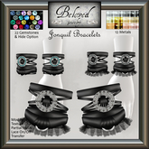 Beloved Jewelry : Jonquil Leather Bracelets (Texture Change)