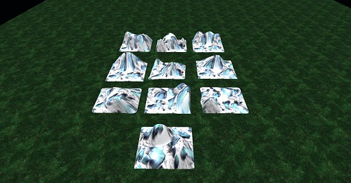 CHRISTMAS ANIMATED SNOW MOUNDS