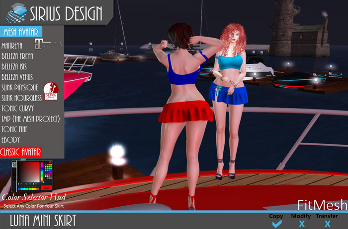 Sirius Design Luna Skirt