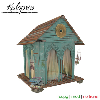 Second Life Marketplace - Kalopsia - Gipsy Shack (Turquoise)