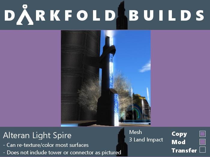 Darkfold Builds - Alteran Light Spire (boxed)