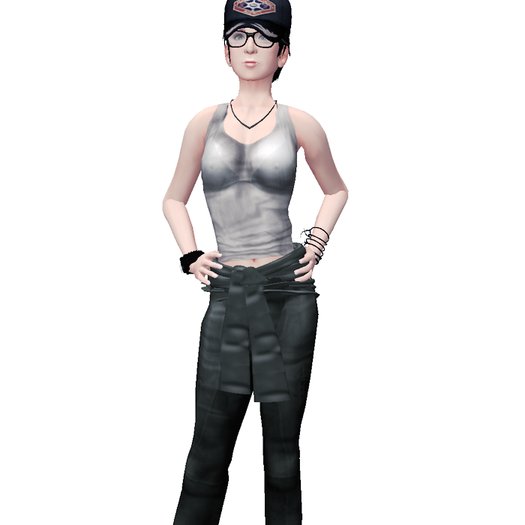 Wrapped Extension For Bloody Mess Overalls (Open)