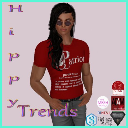 {HT} Red Patriot T-Shirts