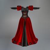 Queen of Hearts Wonderland Fitmesh Dress box