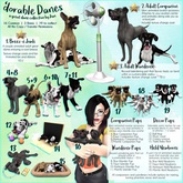 JIAN 'dorable Danes 19. Mantle Held Newborns