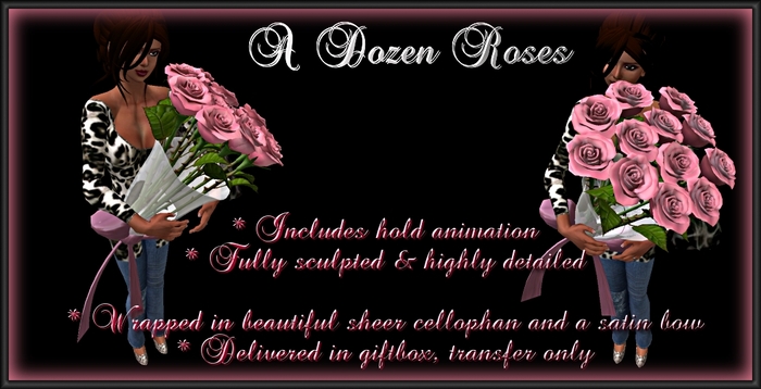 Roses By Res- A Dozen Roses Pink Roses to Wear (Giftbox)