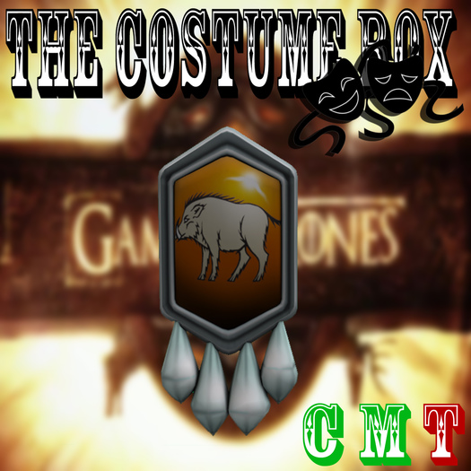 TCB-GoT Lady's Broach-CRAKEHALL