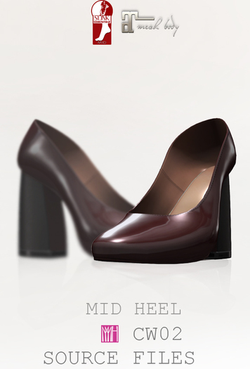 [CW] Full Perm 02 Source Files Mid Heel
