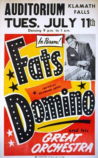 Fats Domino Poster