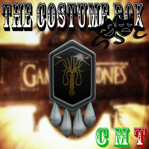 TCB-GoT Lady's Broach-GREYJOY