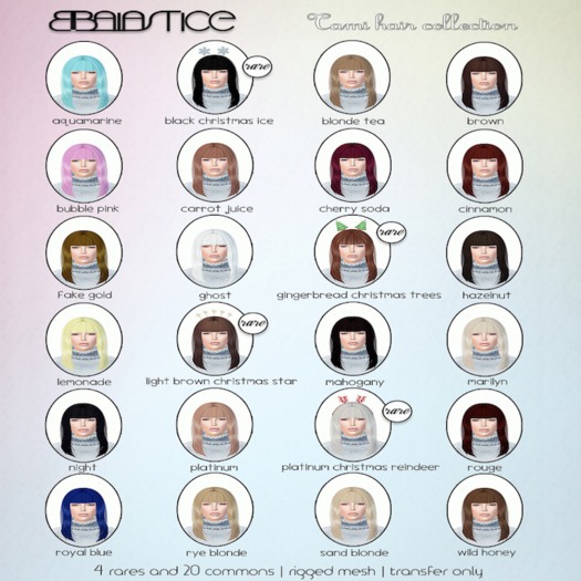 Baiastice_Tami hair - Rouge