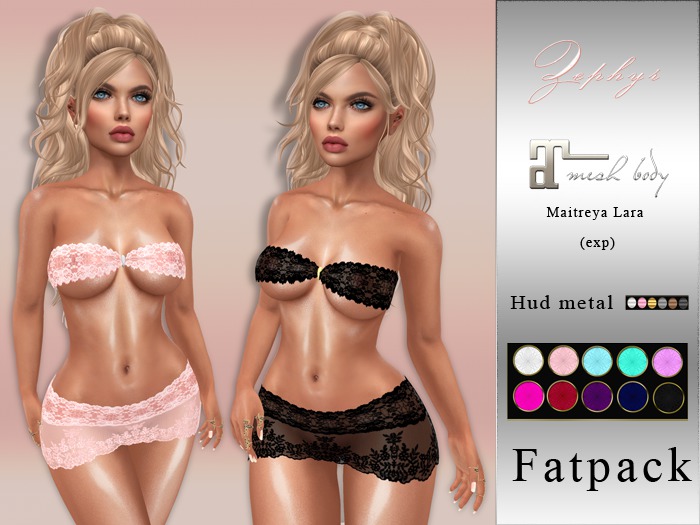 "SL" Lace set - Kini  DEMO