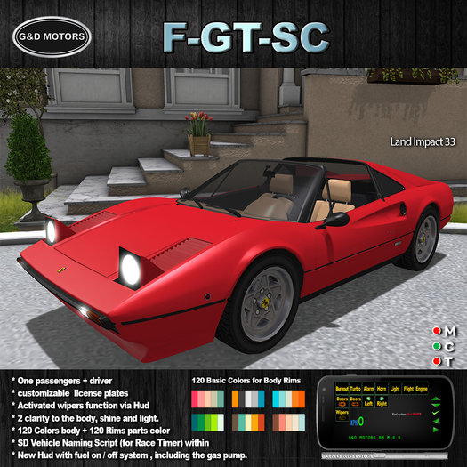 G&D MOTORS F-GT-SC