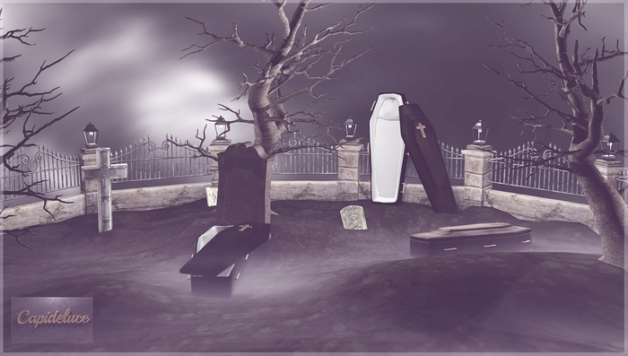 .Capideluce. (wear ) Graveyard Prop BOXED