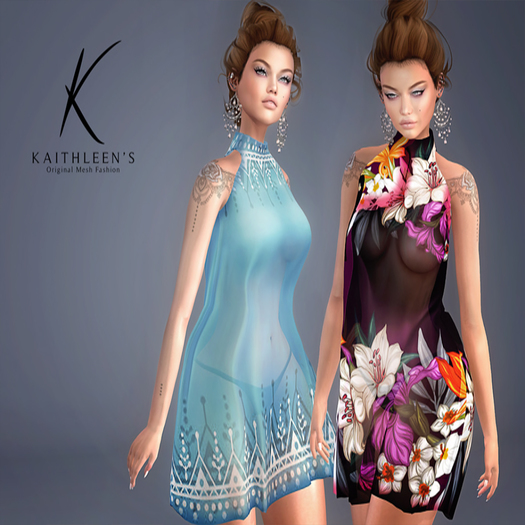 Kaithleen's Wild Pattern Dress - Demo