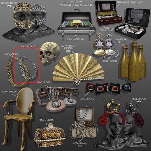 -David Heather-Royal Chain/Silver