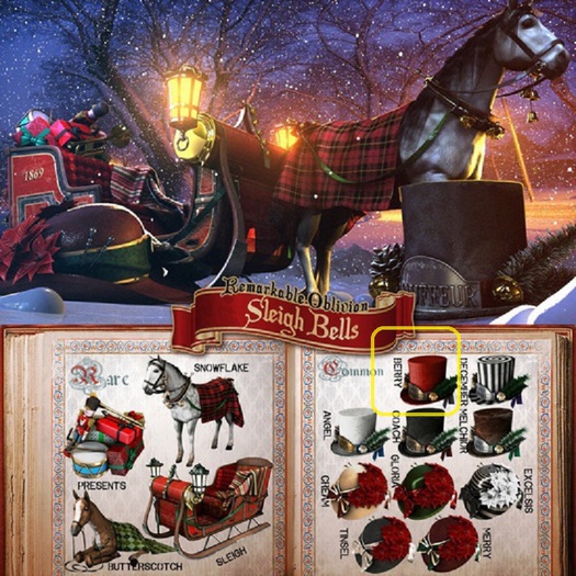 RO - Sleigh Bells - Berry Tophat