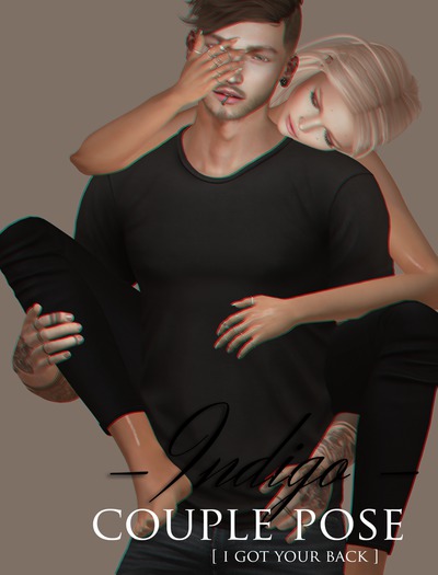 [InDiGo] Couple Pose - I got your back - [bento]