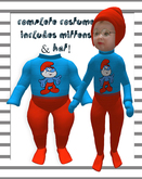 Pat A Kake PaPa Smurff Costume