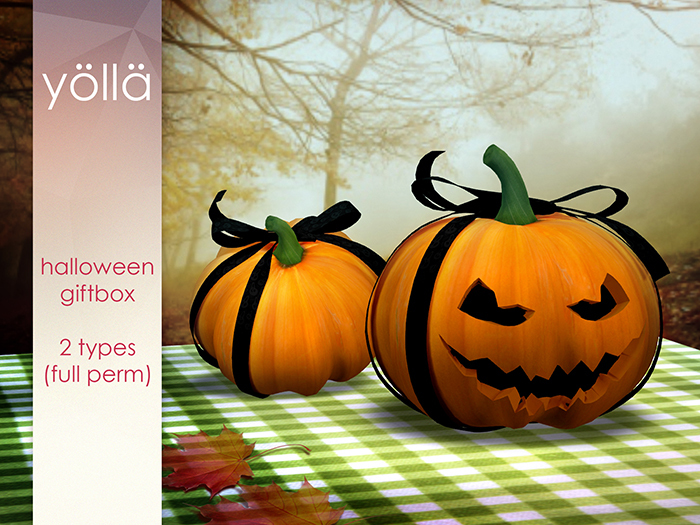 YOLLA halloween pumpkin giftbox