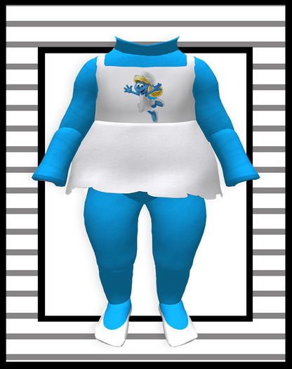 Pat A Kake MAMA Smurf