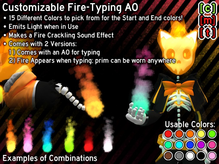 Customizable Fire Typing AO
