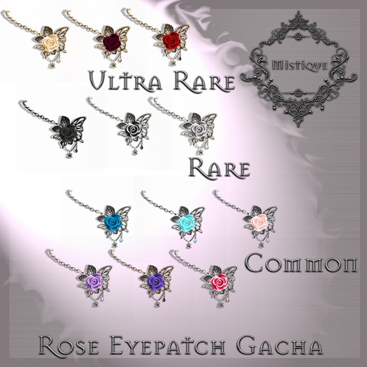 **Mistique** Eyepatch Grey_RARE