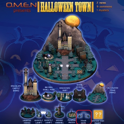 OMEN - Halloween Town - Town Gate box