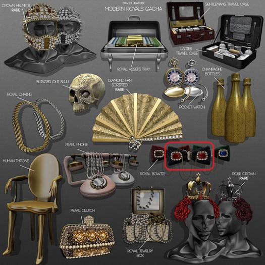 -David Heather-Royal Bowtie/Burgandy