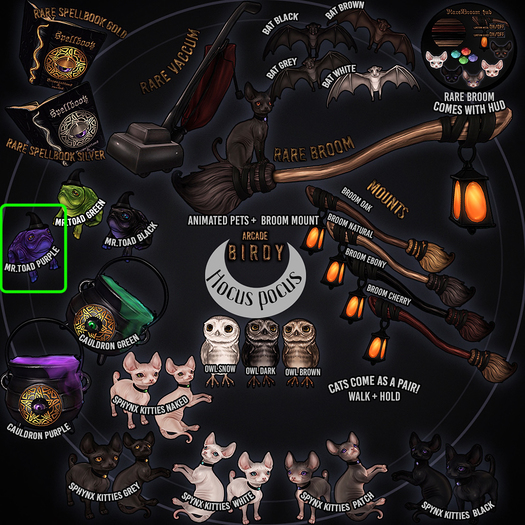 Birdy - Hocus Pocus - Mr.Toad - Purple [box]