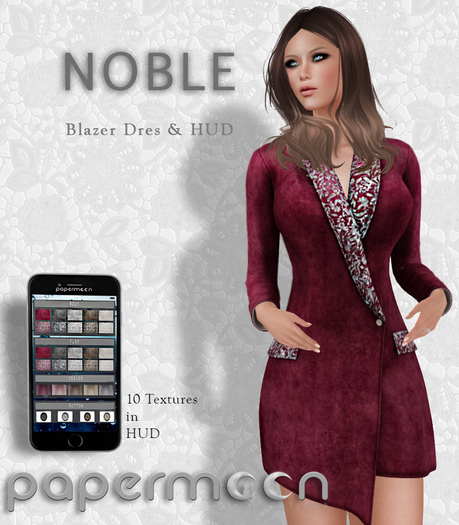 PaperMoon- NOBLE Blazer Dress  & HUD