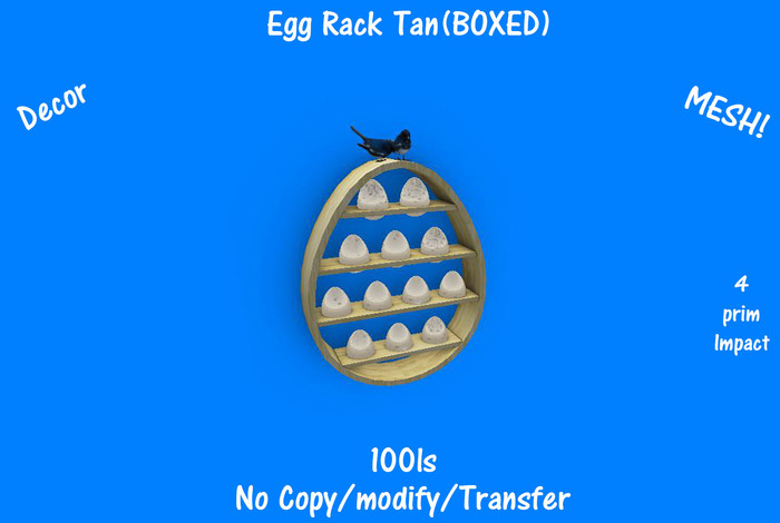 Egg Rack Tan(BOXED)