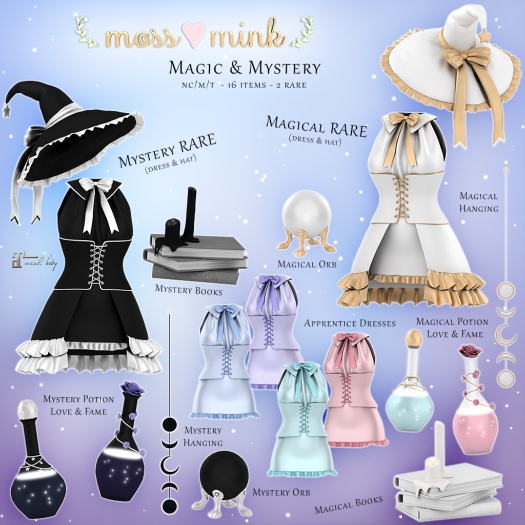 {moss&mink} Magic & Mystery - Apprentice dress - Teal