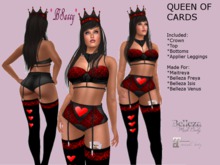 *BSASSY* QUEEN OF CARDS OUTFIT