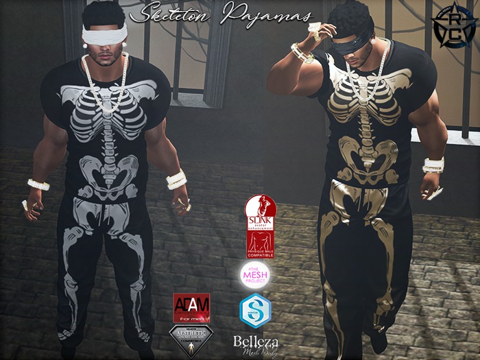 {RC}Skeleton Pajamas