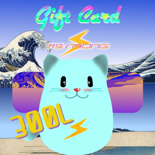 719 Racing - 300L Gift Card Box