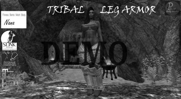 Phae Body Works Tribal Leg Armor DEMO