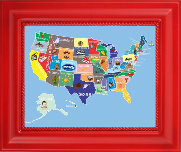 Sign - School - Rainbow States