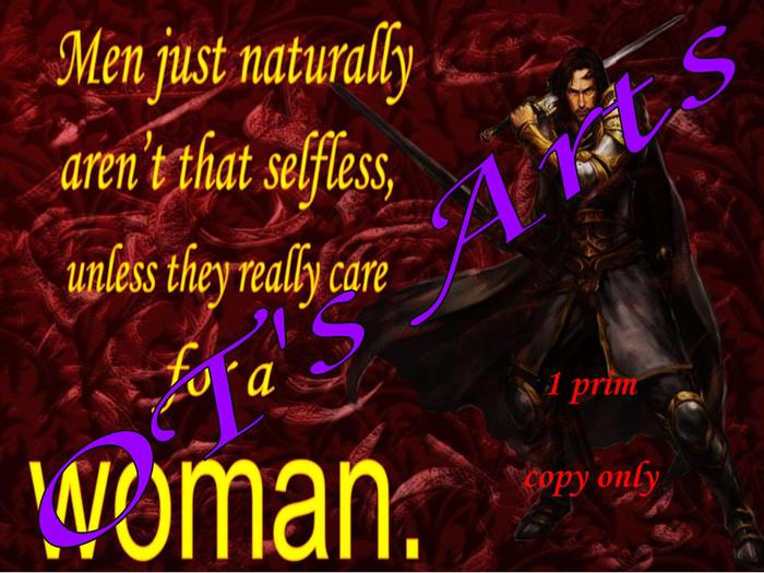 Men Just naturally aren't (Image)